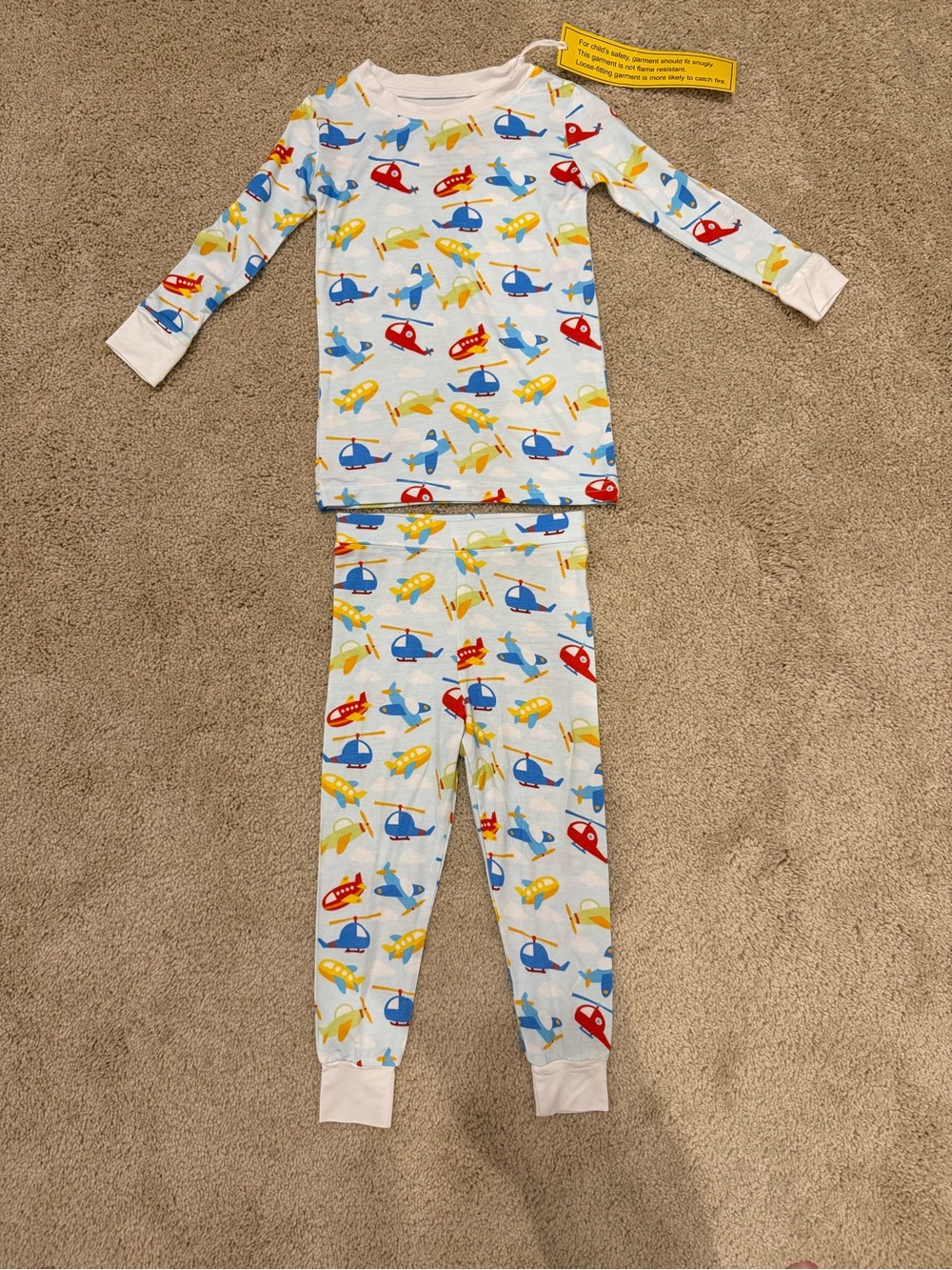 Stitchy Fish bamboo pajama set